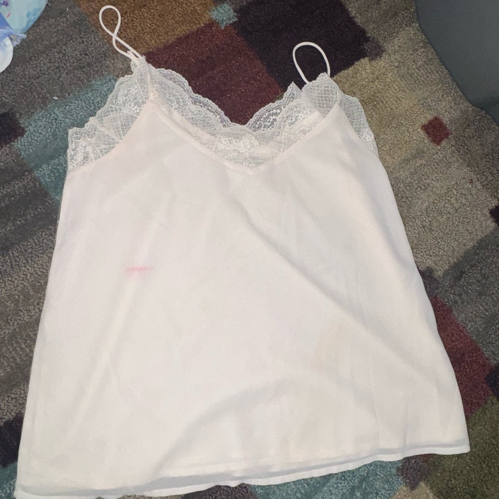 Wishlist Cream Lace Cami Top